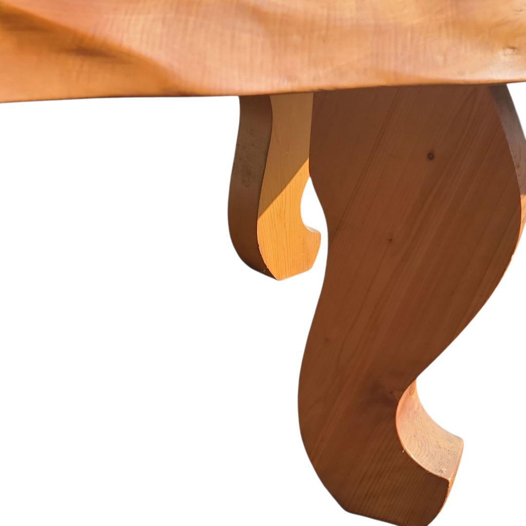 送料込 昭和 レトロ 天然木 一枚板 テーブル 座卓 アンティーク