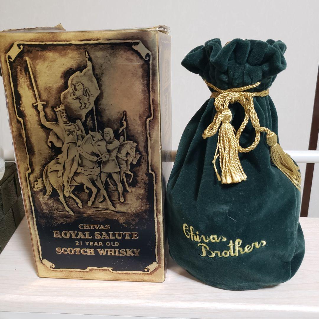 シーバス ロイヤルサルート 21 未開封 古酒 700ml 陶器