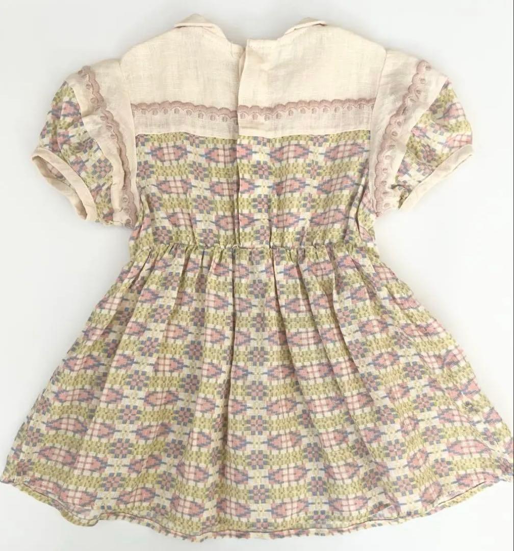 ワンピース Apolina 24Ss Nellie dress solva 2-3y