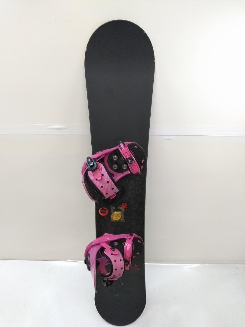 Nitro 143cm レディース スノーボード3点セット ビン S △