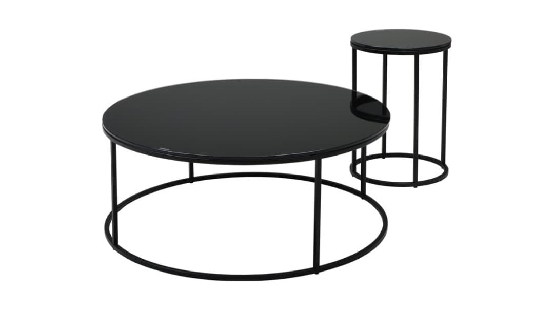 Marmo センターテーブル M100 ブラックガラス ほぼ未使用