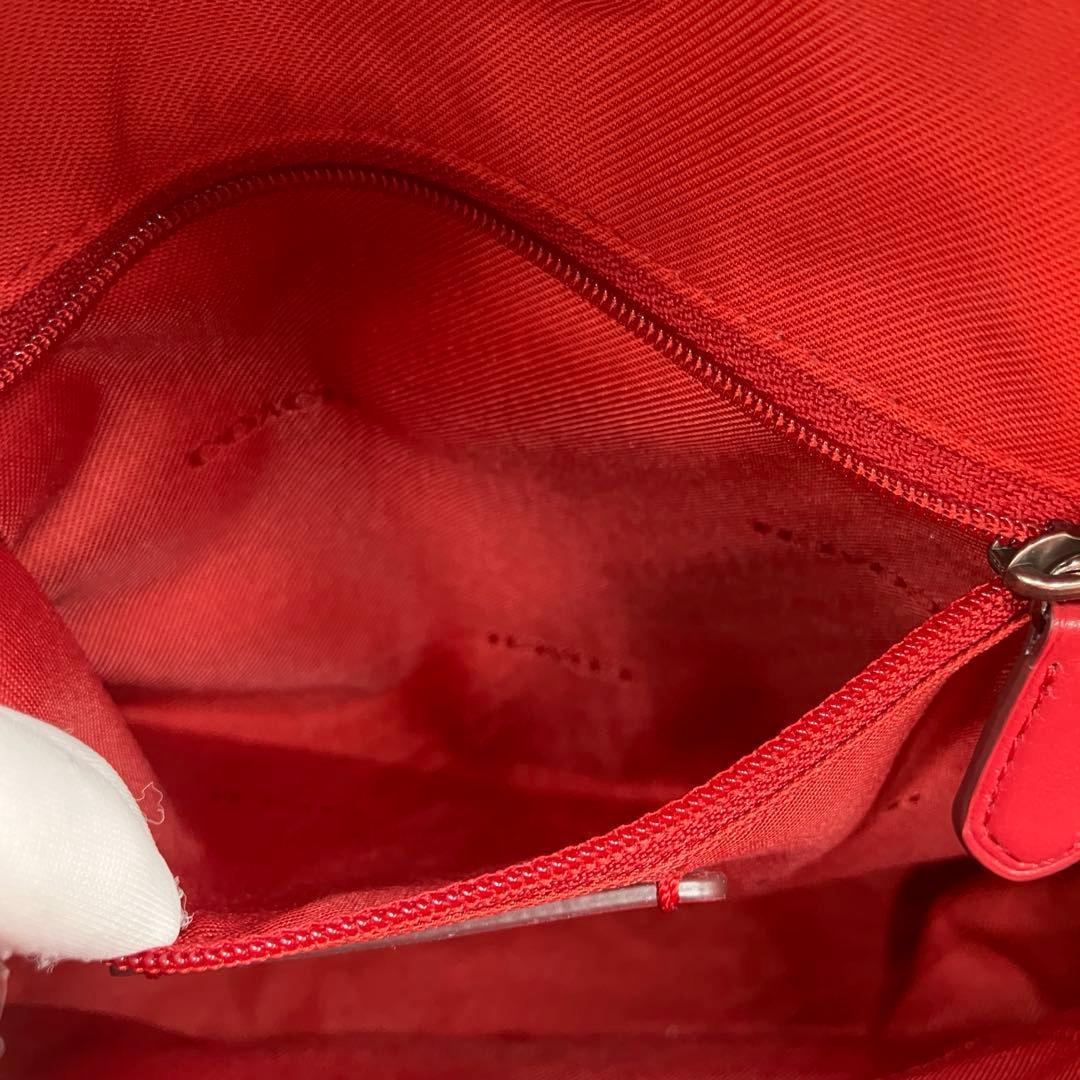 美品✨COACH 31032 レッド ミニリュック バックパック 本革