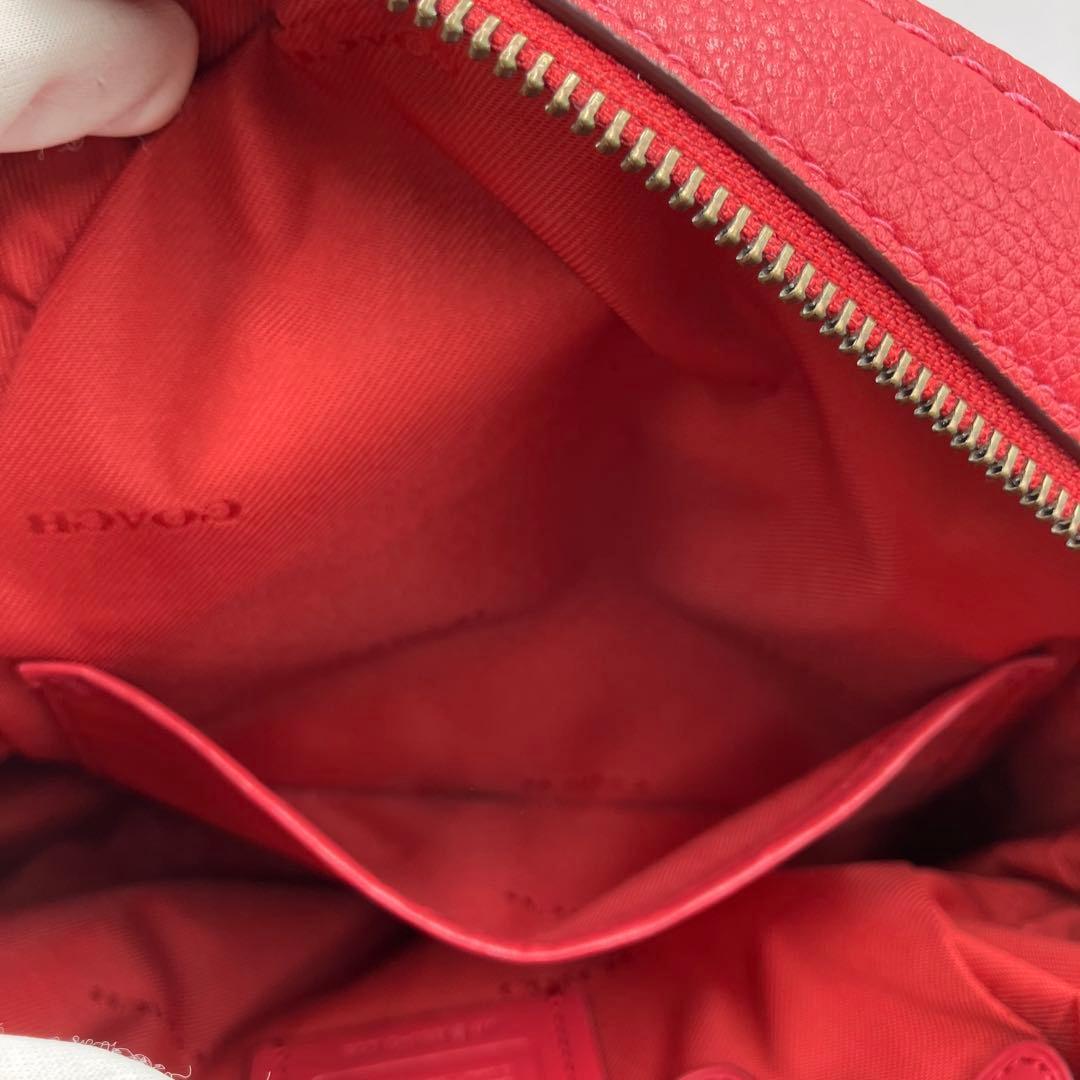 美品✨COACH 31032 レッド ミニリュック バックパック 本革