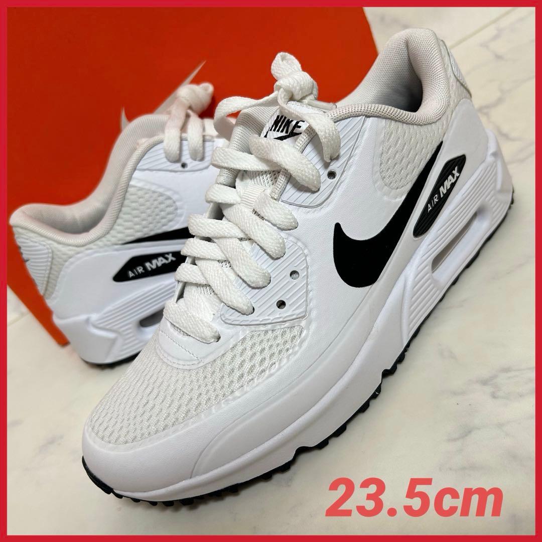 ナイキ エアマックス 90 ゴルフ ホワイト ブラック スパイクレス