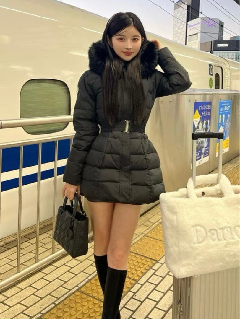 ダーリッチDarich レディミディダウンコート