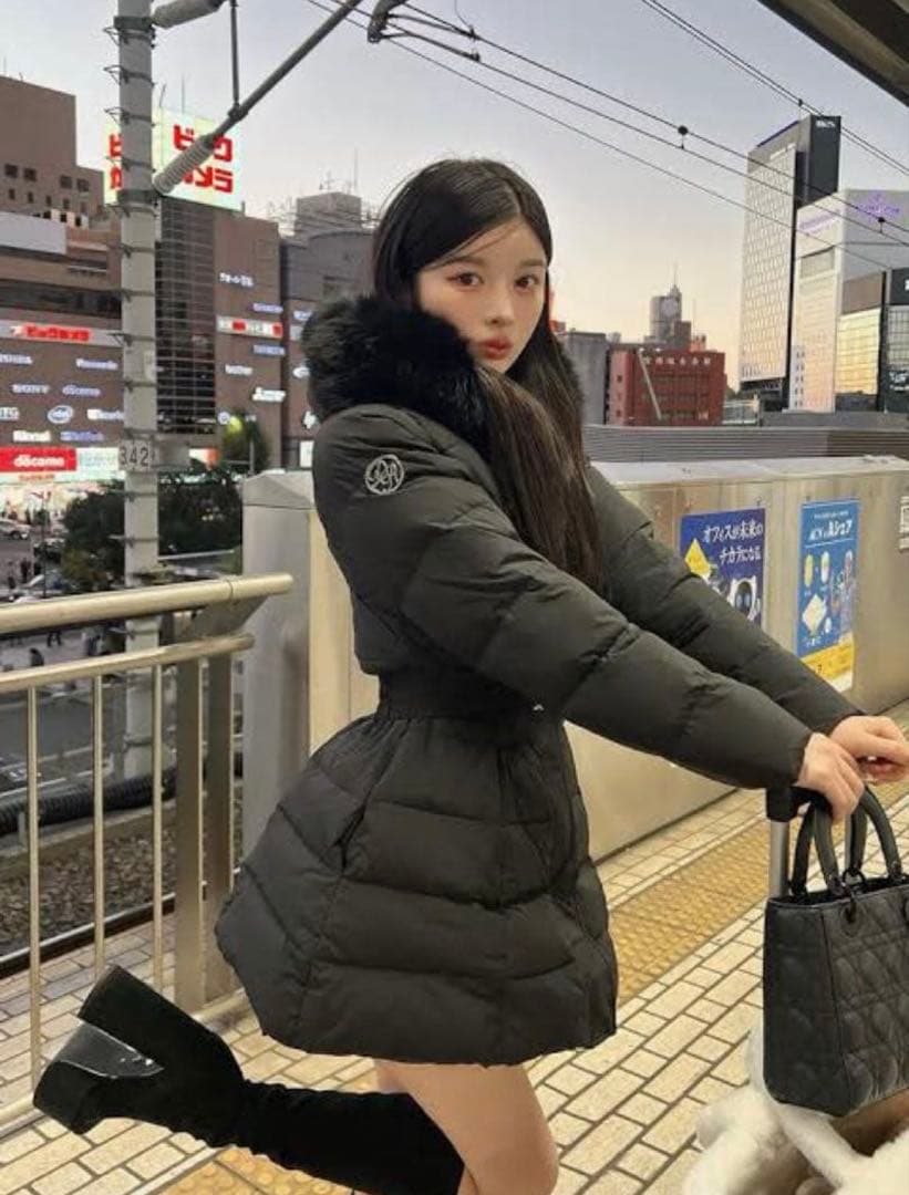 ダーリッチDarich レディミディダウンコート