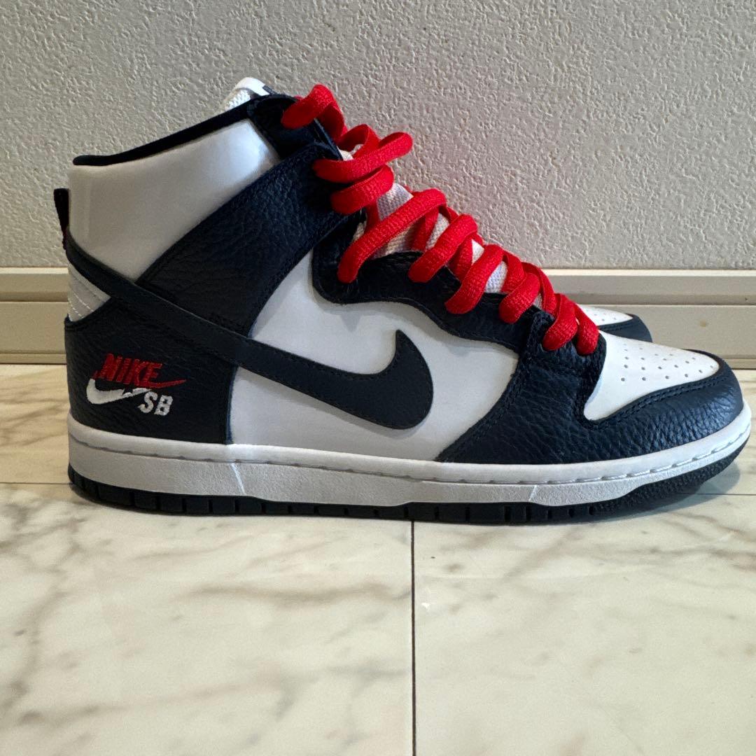 靴 NIKE SB ZOOM DUNK HIGH PRO OBSIDIAN 27cm