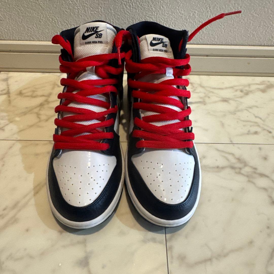 靴 NIKE SB ZOOM DUNK HIGH PRO OBSIDIAN 27cm