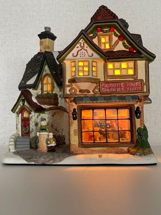 ミニチュア　ドールハウス　ライト　　　　　「雑貨屋さん」