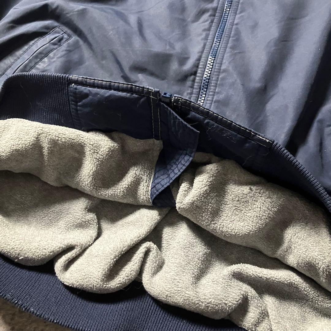 00sPORTAUTHORITYウォームアップジャケットネイビーナイロンブルゾン