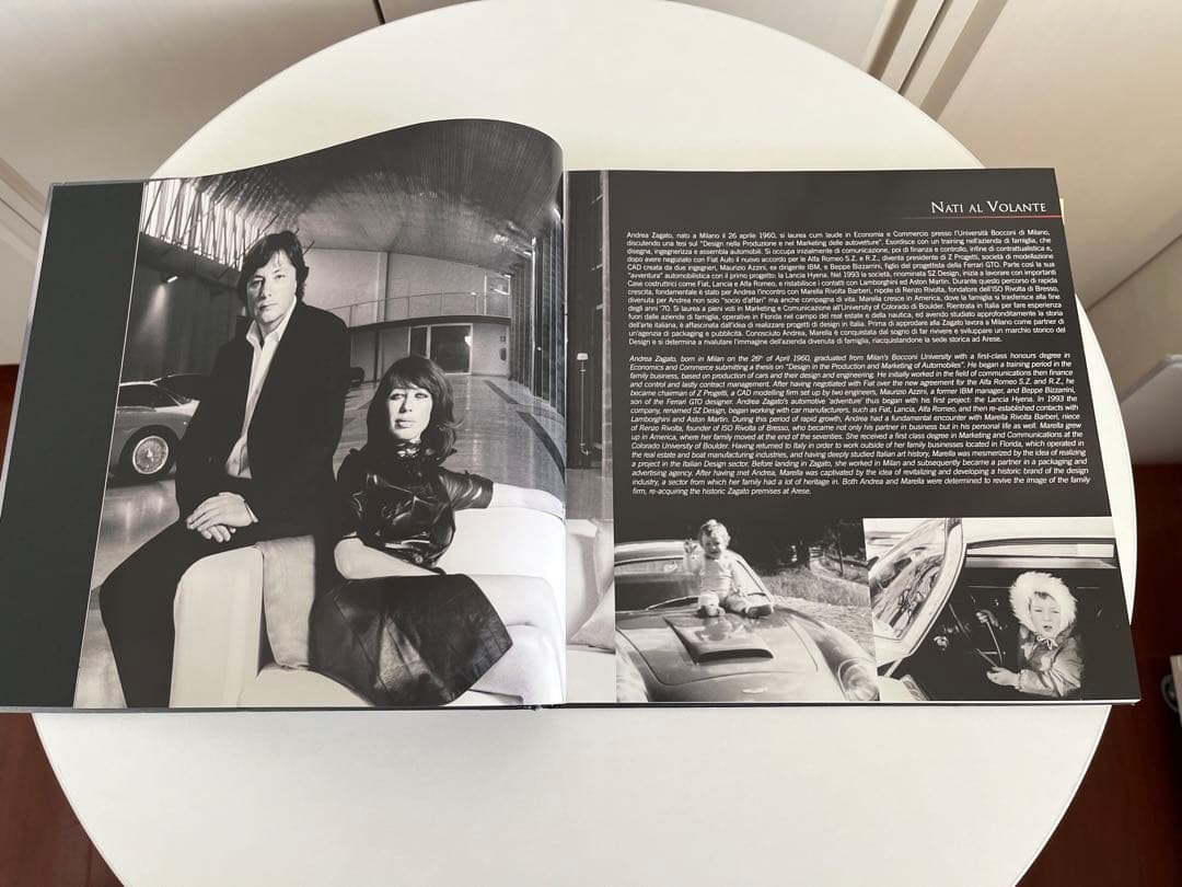 イタリアカロツェリアZagato 90周年 ハードカバー写真集 イタリア車 綺麗