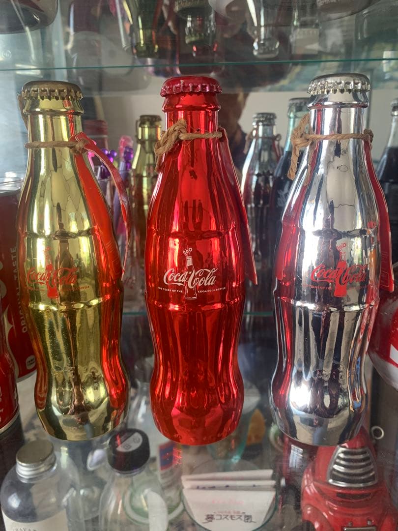 コカコーラボトル誕生。100周年記念ボトル。３セット。