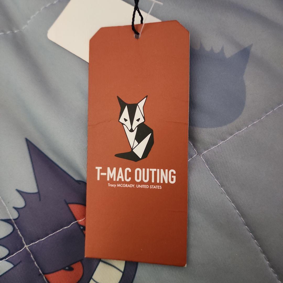 t-mac outing ロゴクッション キツネ レッド