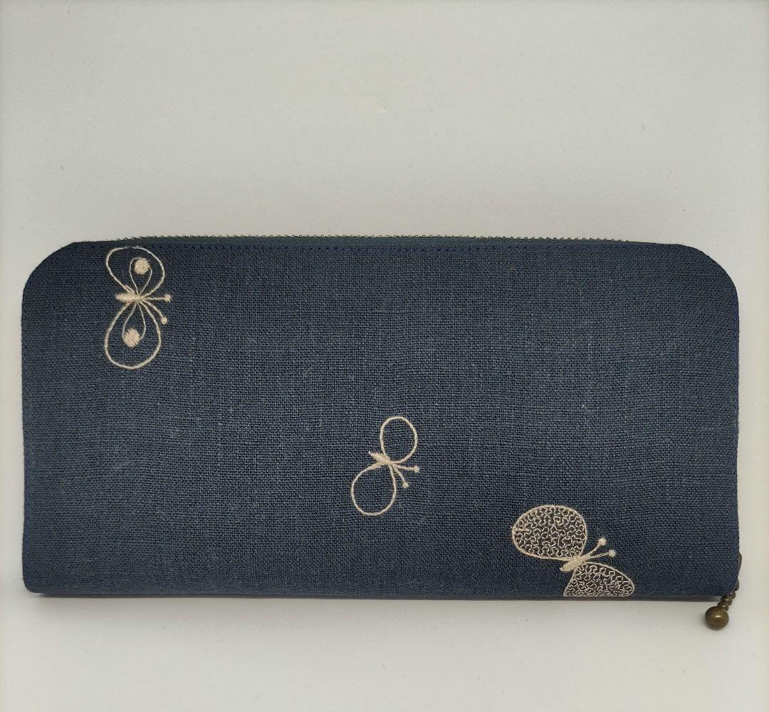 ミナペルホネン☆ハンドメイド長財布♪