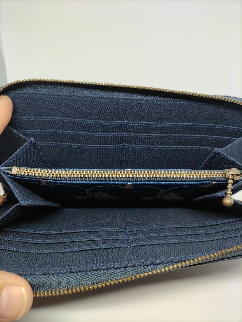 ミナペルホネン☆ハンドメイド長財布♪