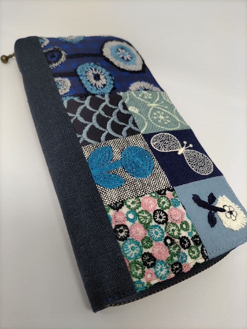 ミナペルホネン☆ハンドメイド長財布♪