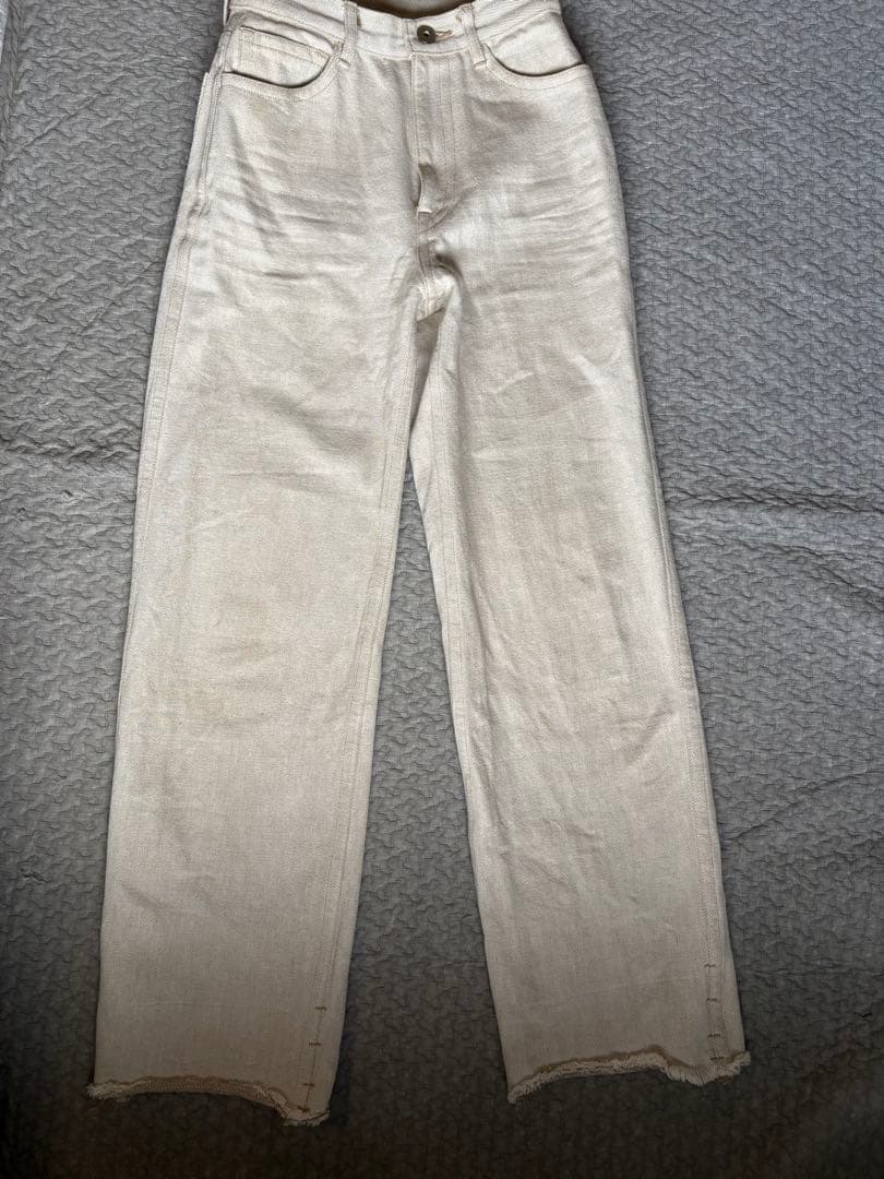 専用⭐︎fumika uchida ハイウェストデニム　パンツ　oll kyoto