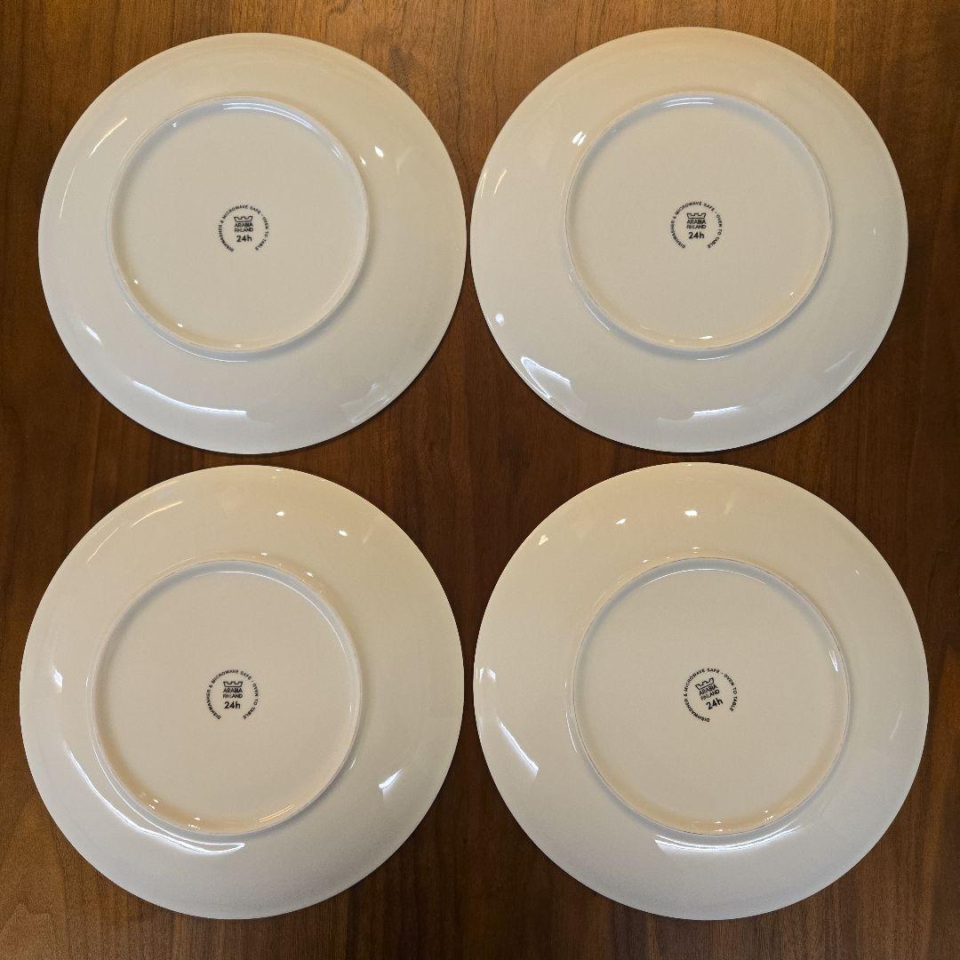 アラビア 24h トゥオキオ 26cm プレート 4枚セット