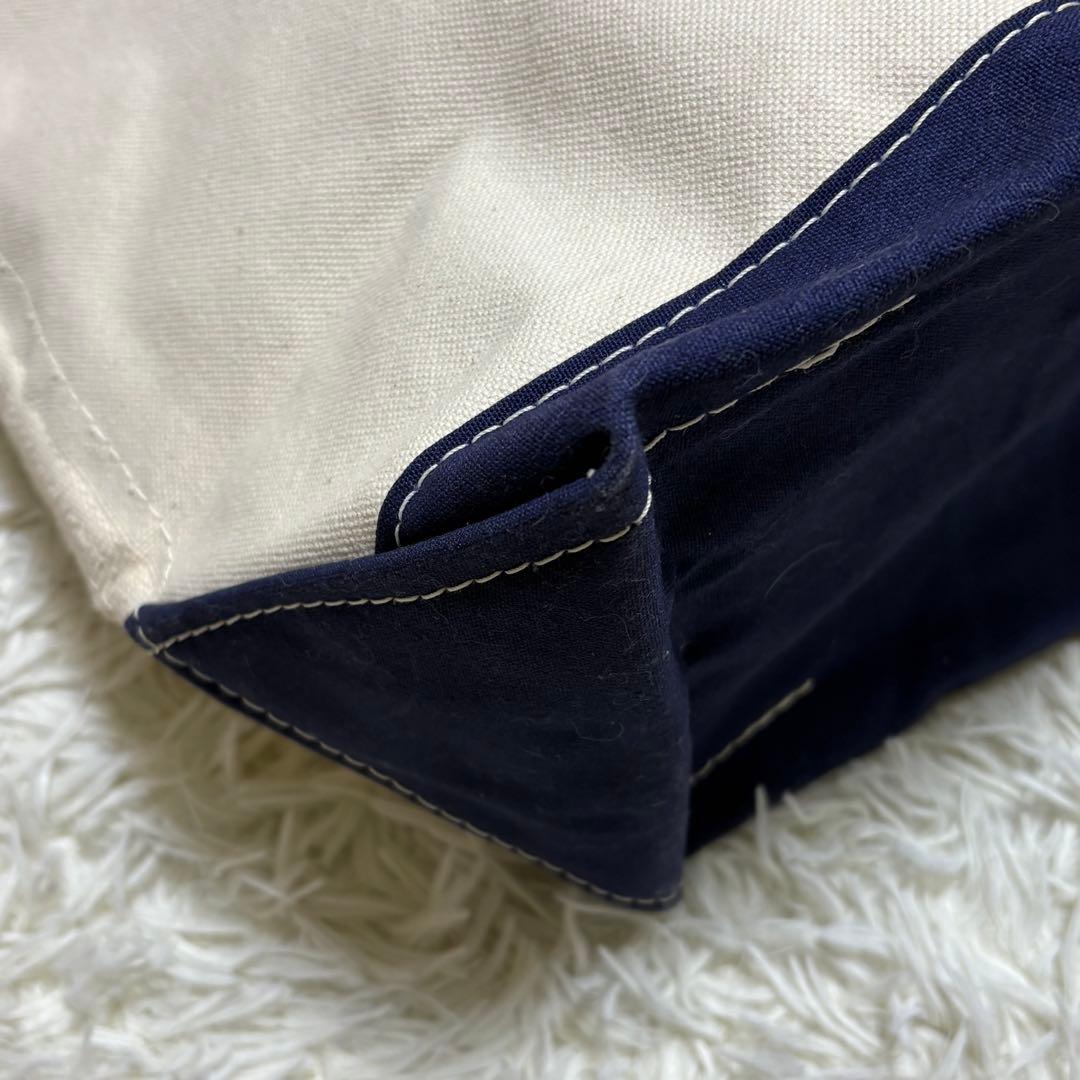 L.L.Bean Boat and Tote USA製 ネイビー ラージ 肩掛け