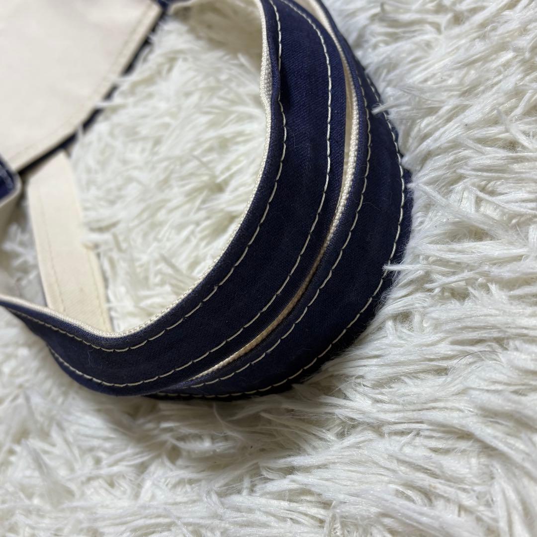 L.L.Bean Boat and Tote USA製 ネイビー ラージ 肩掛け