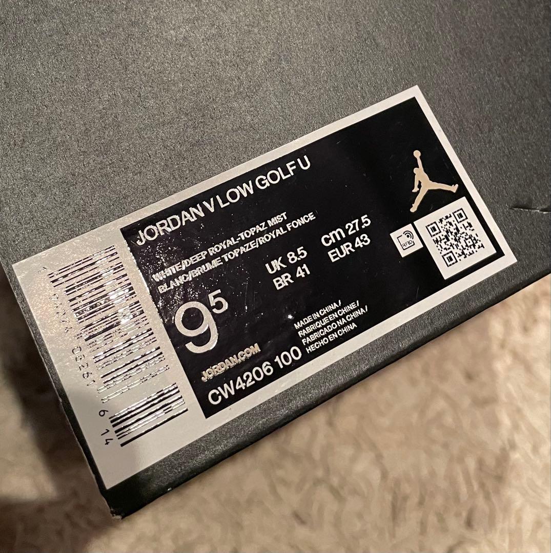 Jordan V Low Golf 9.5 ［中古］希少ジョーダン5