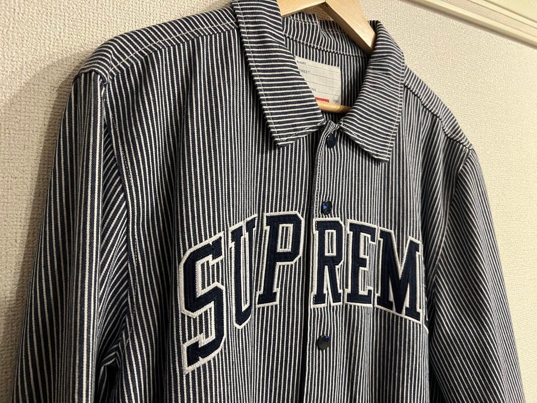Supreme ストライプ　ジャケット