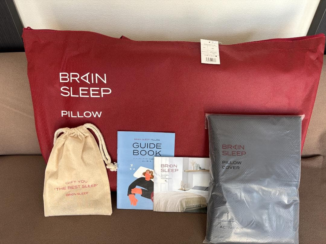 【新品/未使用/ミスト付き】ブレインスリープピロー　LOWサイズ