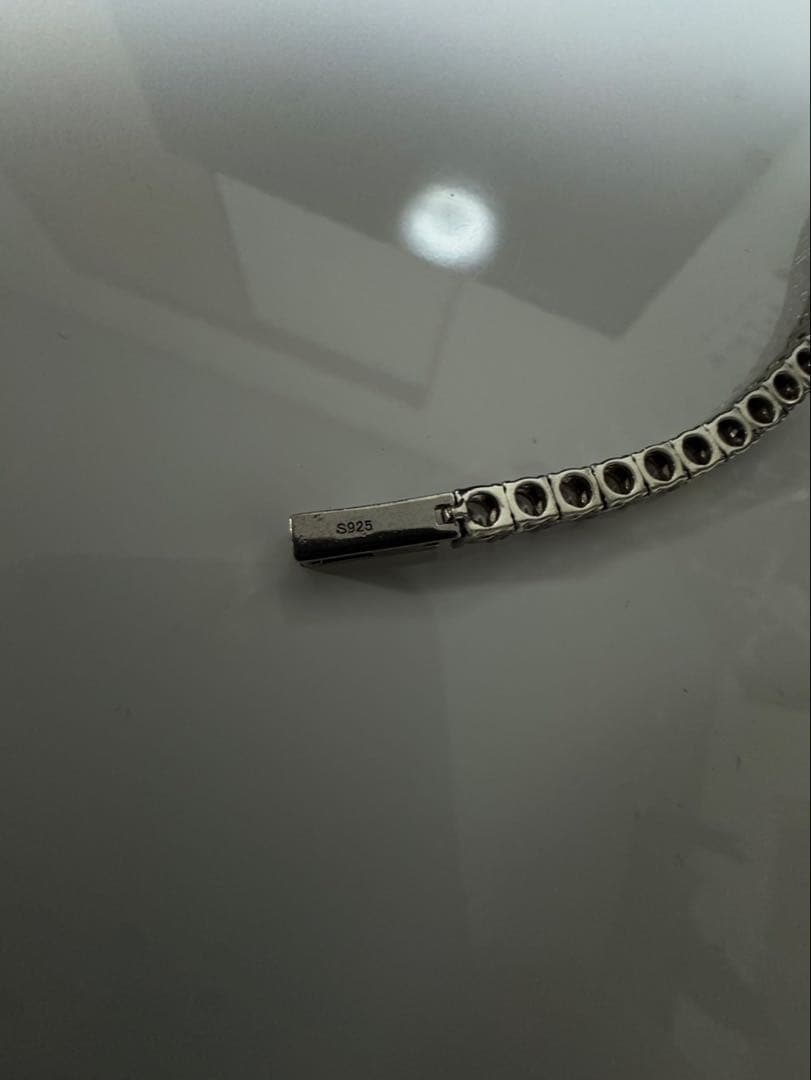 AVALANCHEシルバー925テニスチェーンネックレス