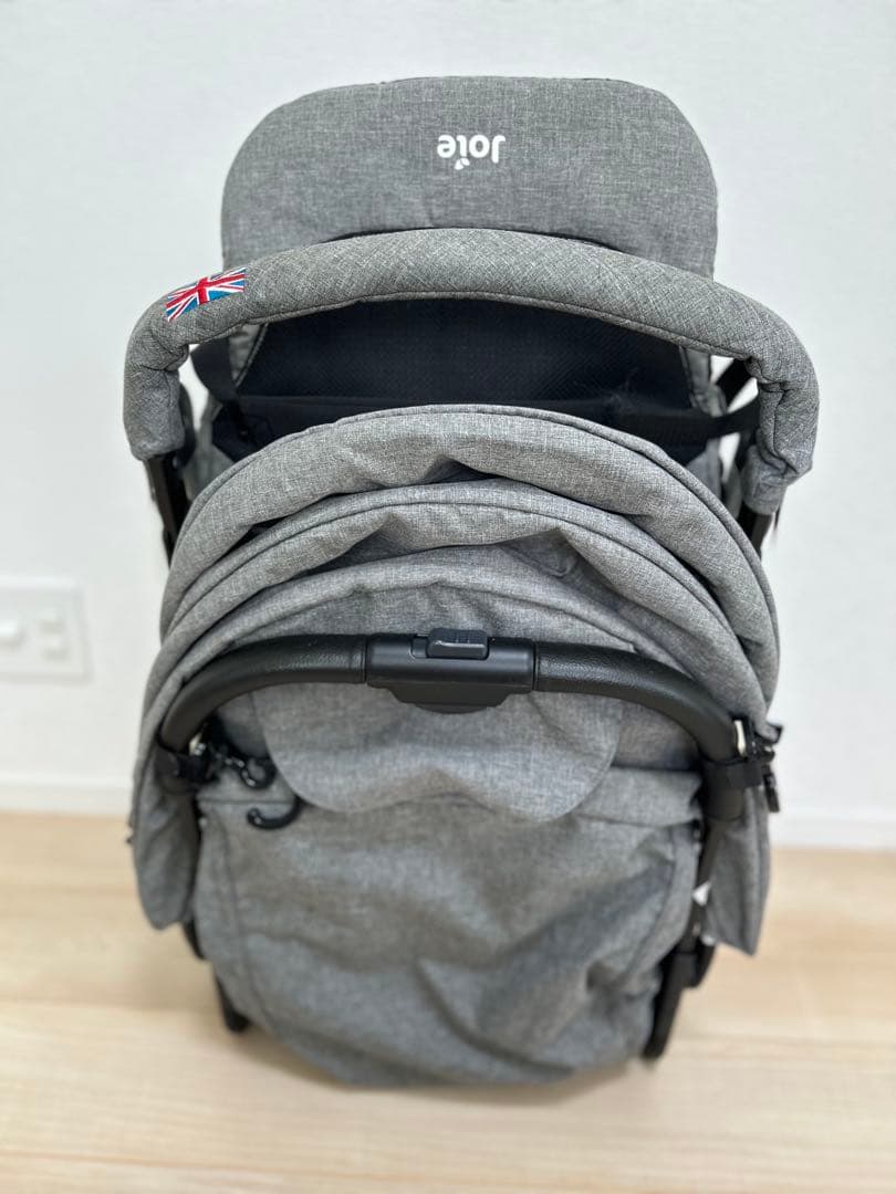 Joie touristベビーカー グレー 取扱説明書・レインカバー・バック付き