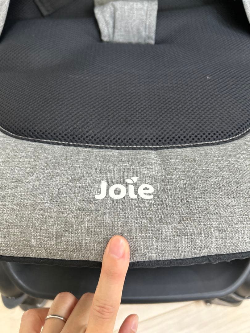 Joie touristベビーカー グレー 取扱説明書・レインカバー・バック付き