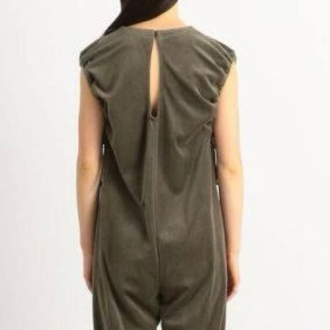 BACCA コットンベロアジャージーオールインワン