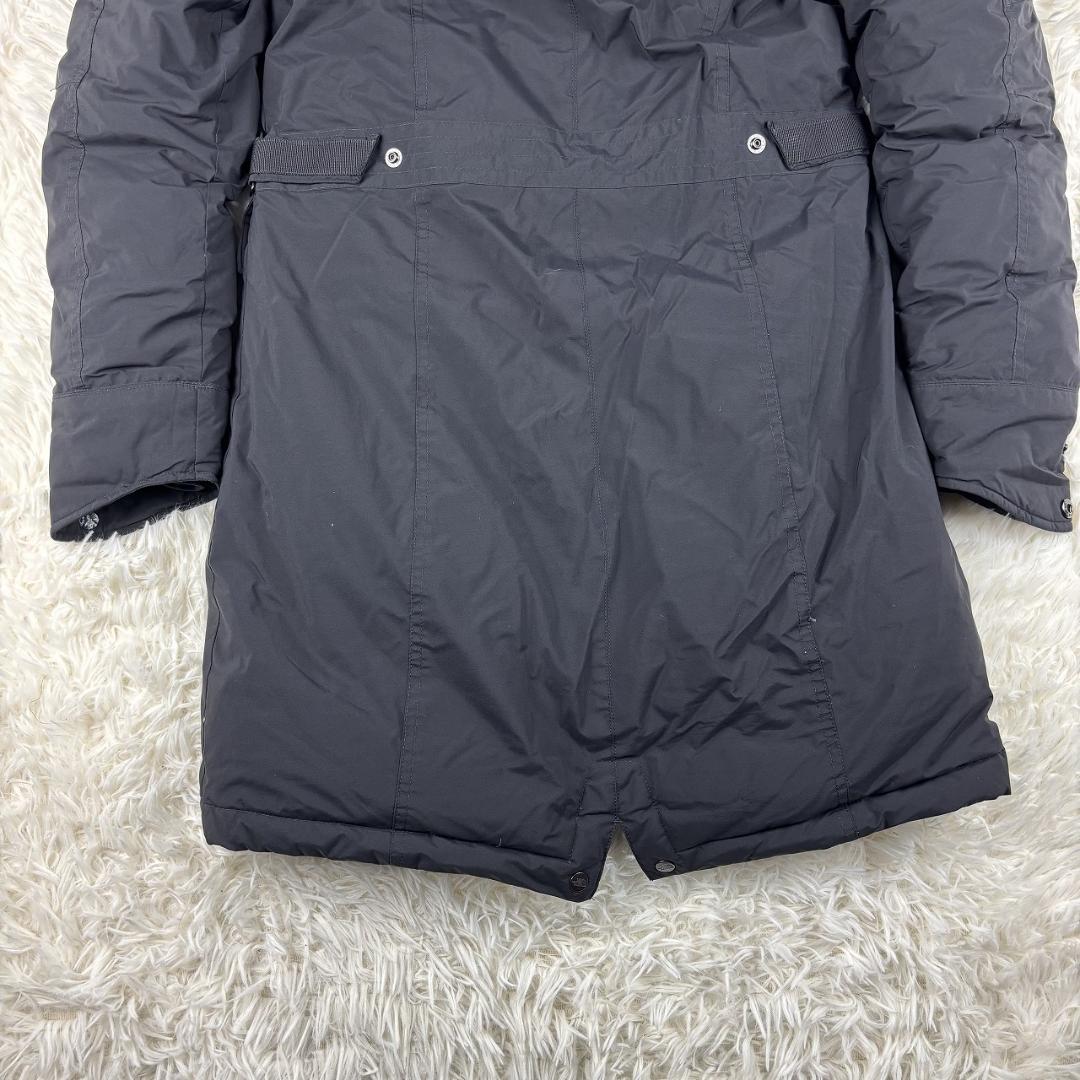 ノースフェイス ダウンコート ブラック レディース M ファー