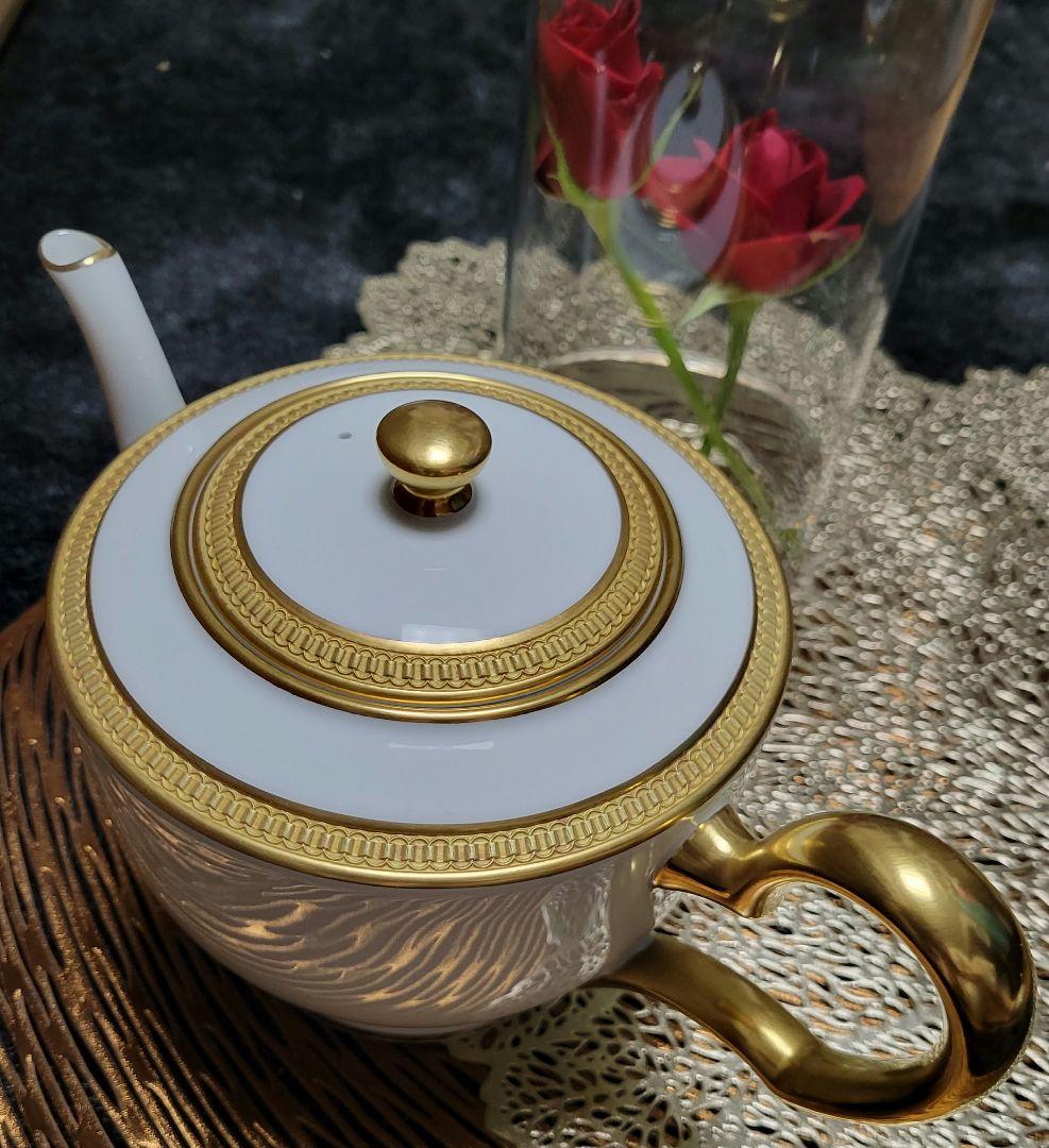 大倉陶園　⭐美品⭐　クラウンエンボスポット