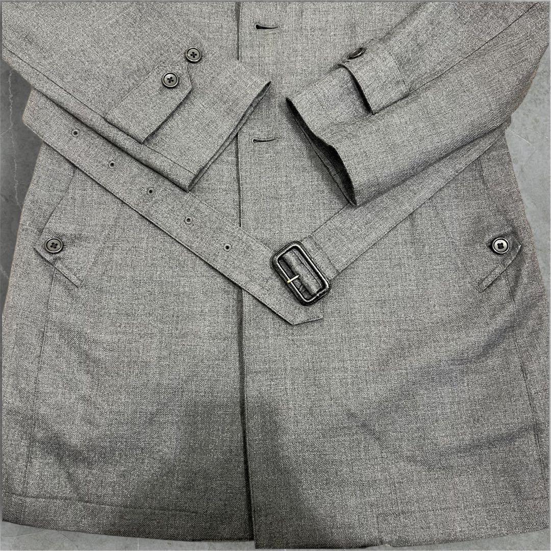 未使用級 タケオキクチ ライナー付2WAYコート L