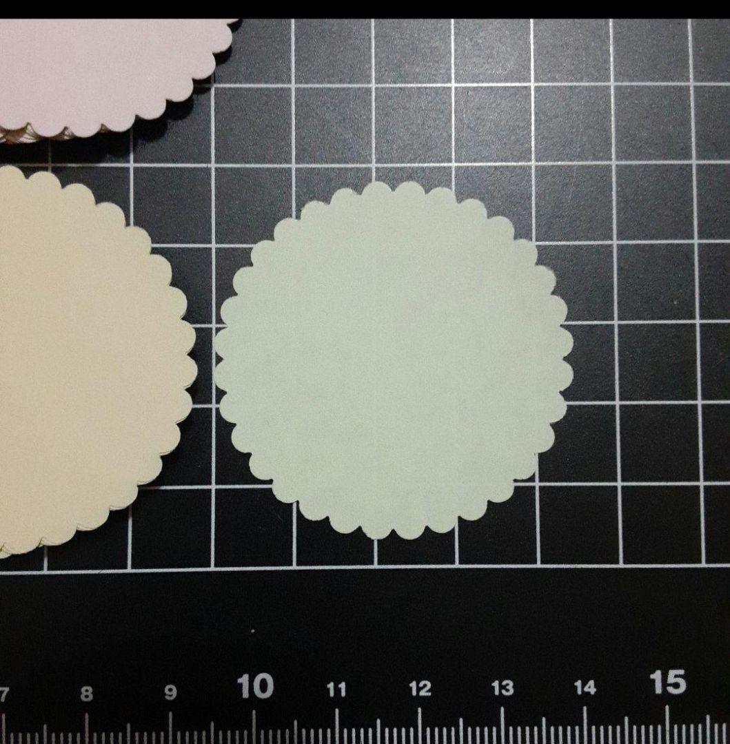 クラフト　クラフトパンチ　花形　折り紙　150枚