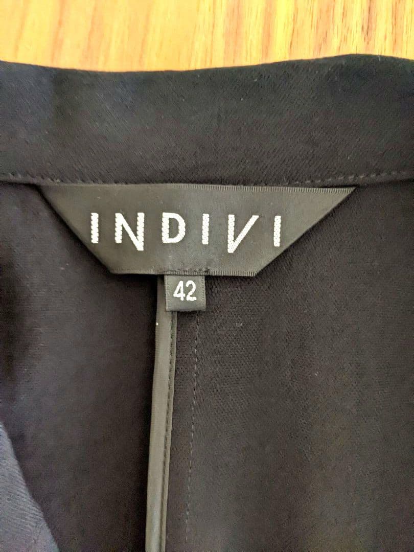 【極美品】INDIVI　インディヴィ　ジャケット　パンツ セットアップ　13号