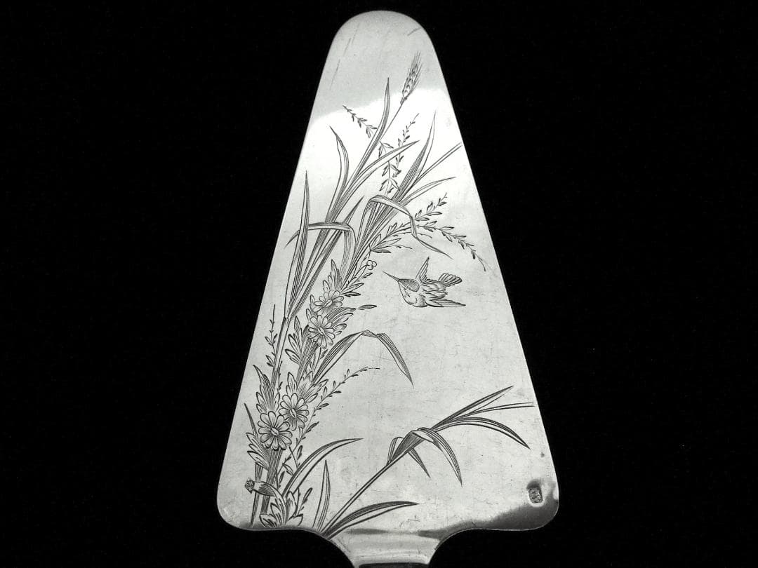 フランス　シルバーサーバー　純銀