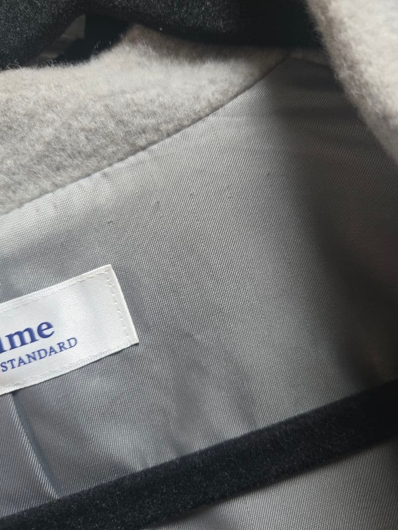 【未使用】JOURNAL STANDARDrelumeグレー ジップアップコート