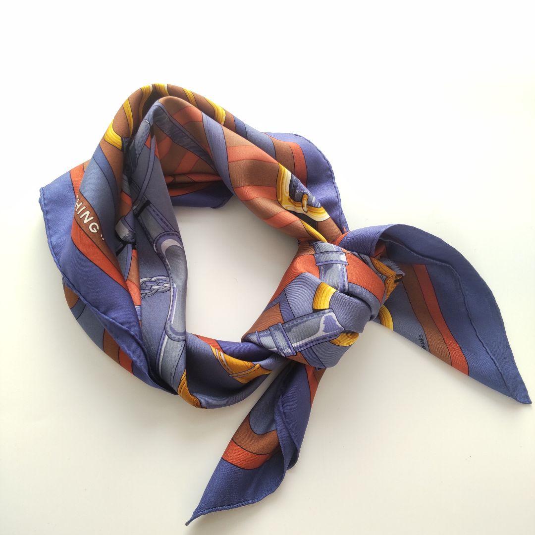 エルメス 23SS 復刻デザイン シルク スカーフ Coaching カレ90