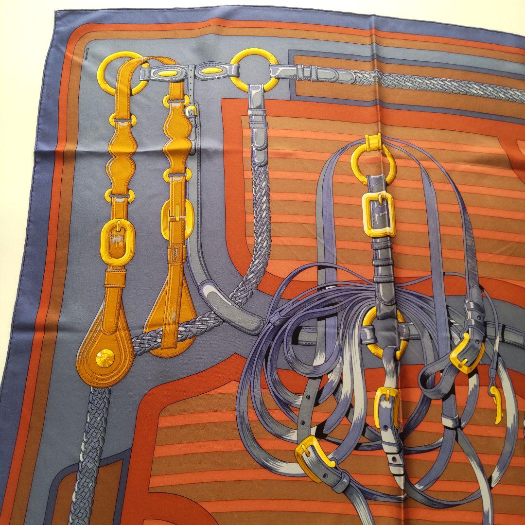 エルメス 23SS 復刻デザイン シルク スカーフ Coaching カレ90