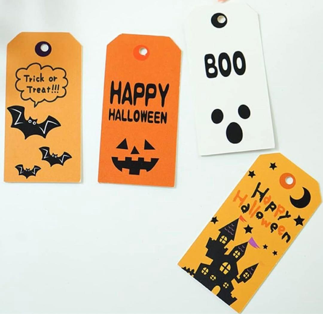 ハロウィン　カード　100枚入り