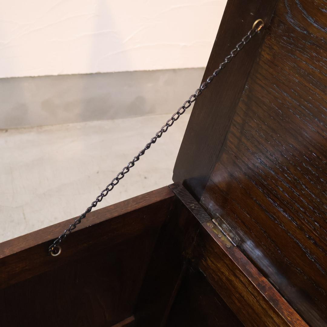 英国アンティーク ブランケットボックス イギリス ストレージ収納 キャビネット