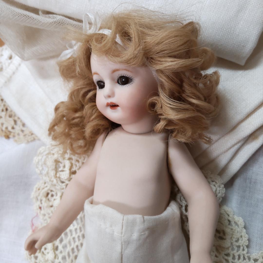 シモンハルビック　アンティークドール　リプロ　ミニョネット