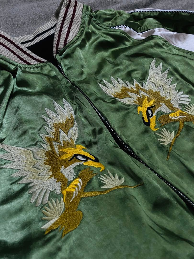 NON STOCK & CO ２面用 別珍 虎鷲 限定 スカジャン 美品