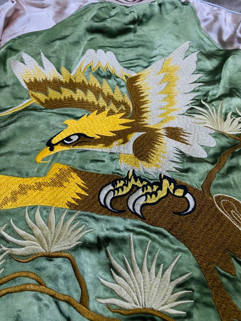 NON STOCK & CO ２面用 別珍 虎鷲 限定 スカジャン 美品