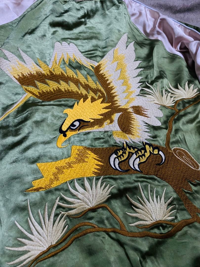 NON STOCK & CO ２面用 別珍 虎鷲 限定 スカジャン 美品