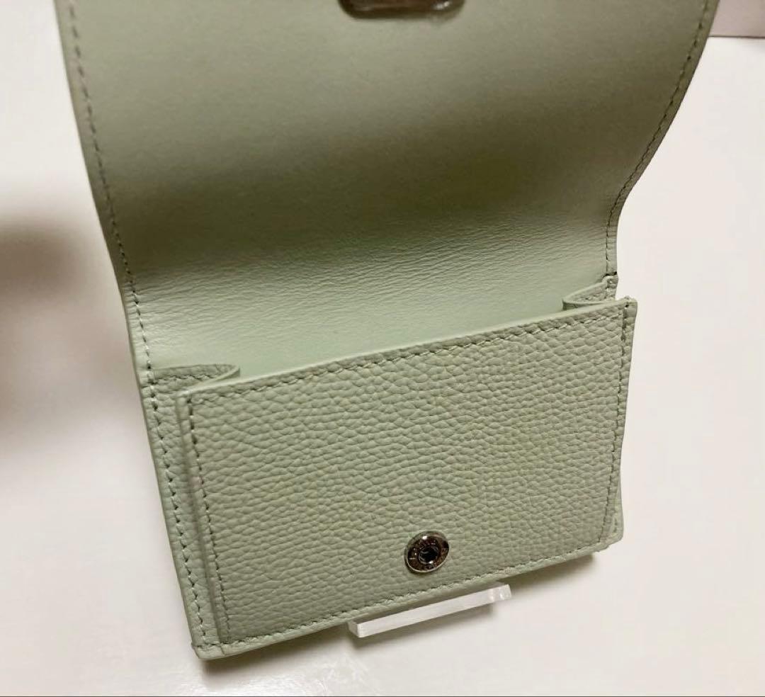 【未使用品】LOEWE アナグラム トライフォールド ウォレット