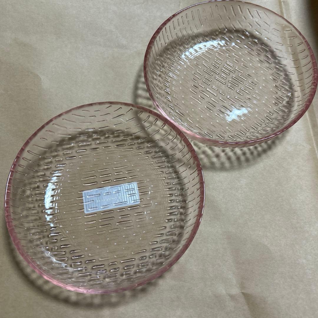 【新品】マリメッコ　marimekko クリアボウル クリアピンク