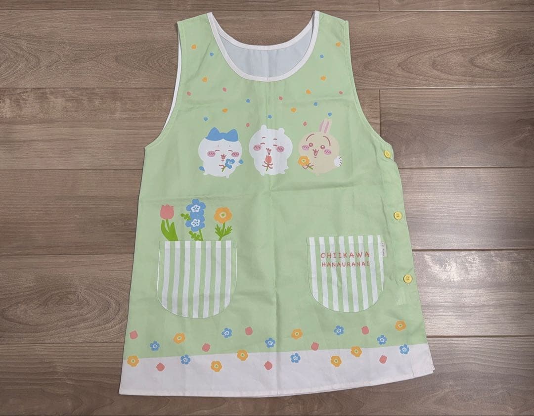 エプロン 保育士 M-L 大人用