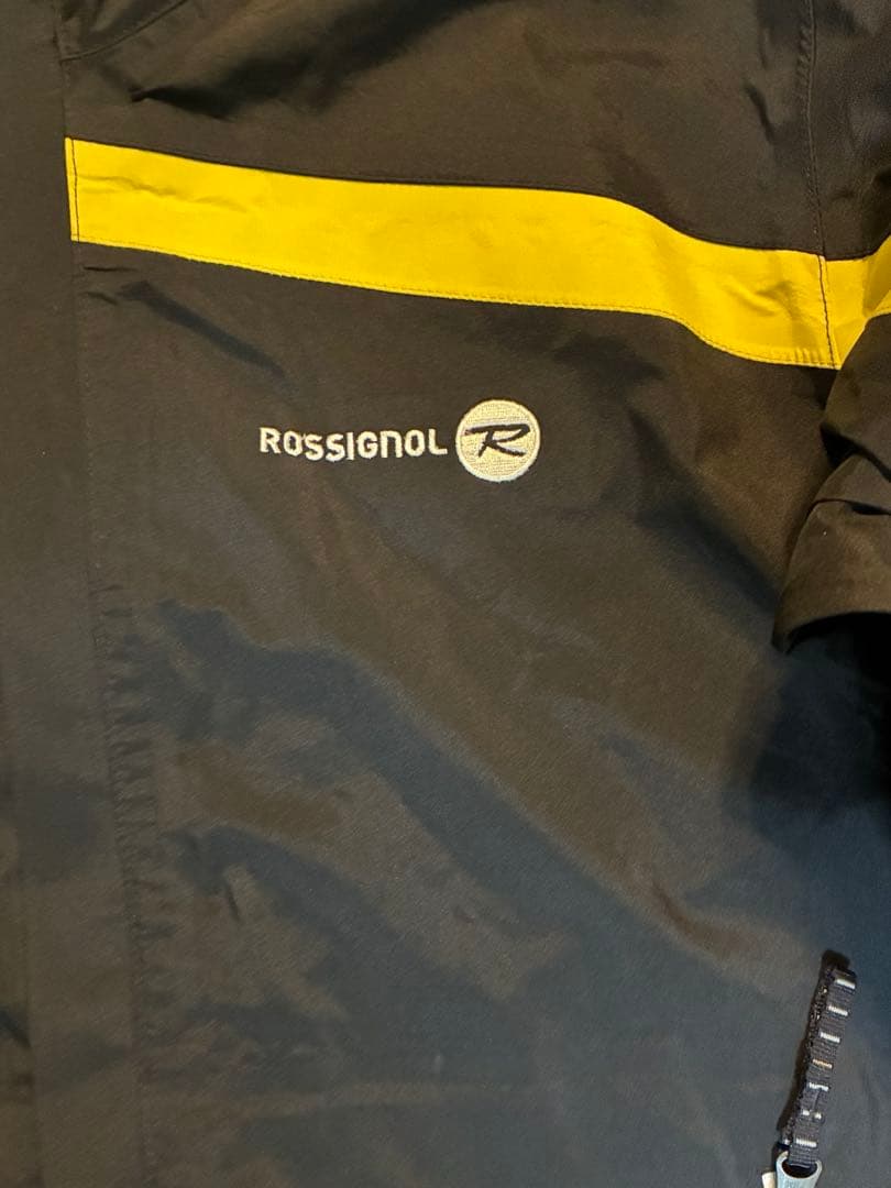 Rossignol マウンテンパーカー ブラック/イエロー